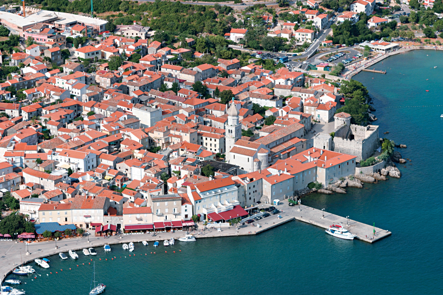 Katarina-Line-cruises-Krk-town