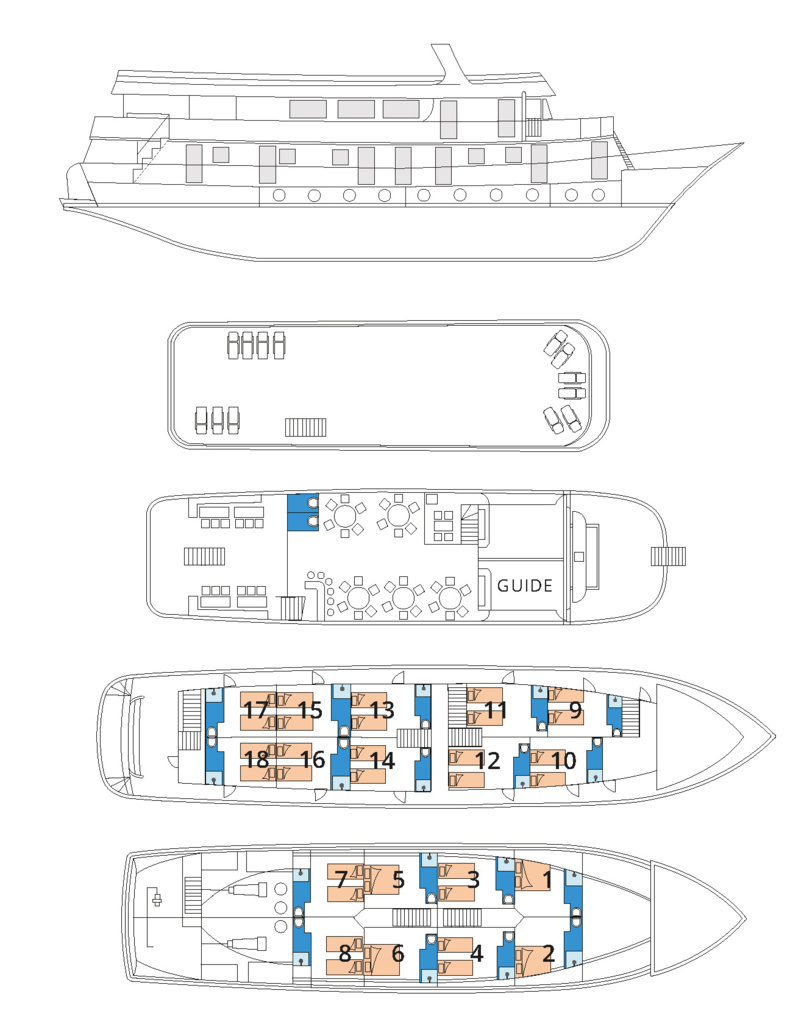 Majestic_Deck plan