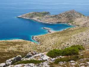 Panorama of Lastovo