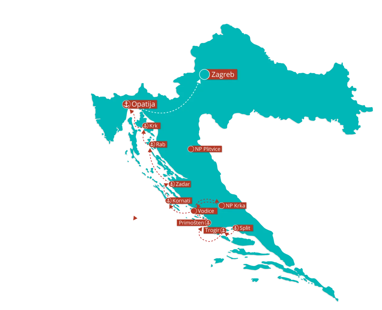 Adriatic Mosaic: from Split to Zagreb featured image