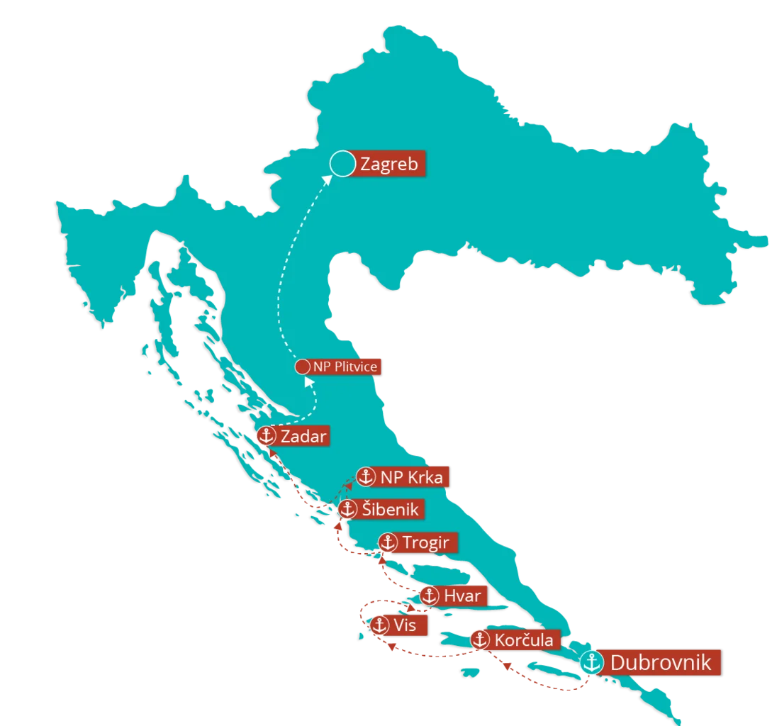 Timeless Dalmatia Extended | Dubrovnik - Zagreb featured image