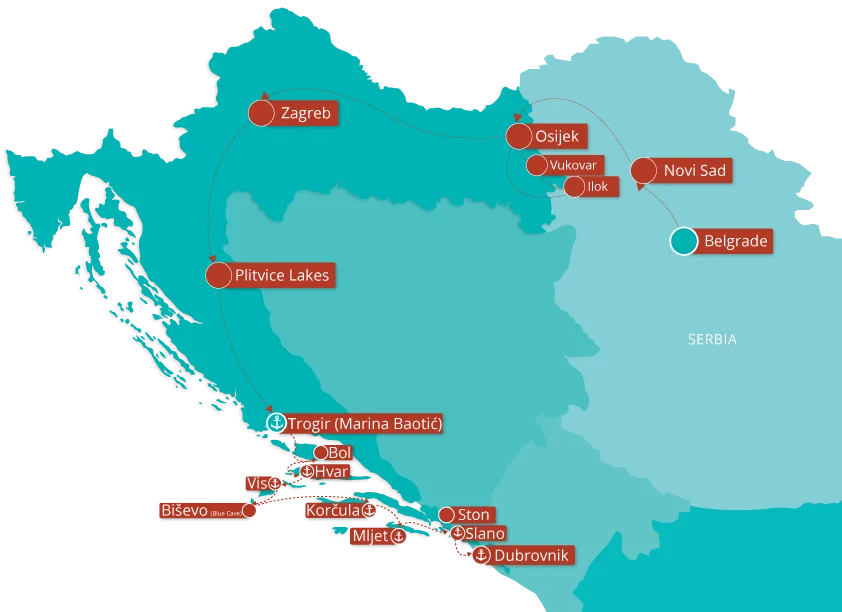 Danube to Dalmatia: Capitals, Culture & Coastline featured image