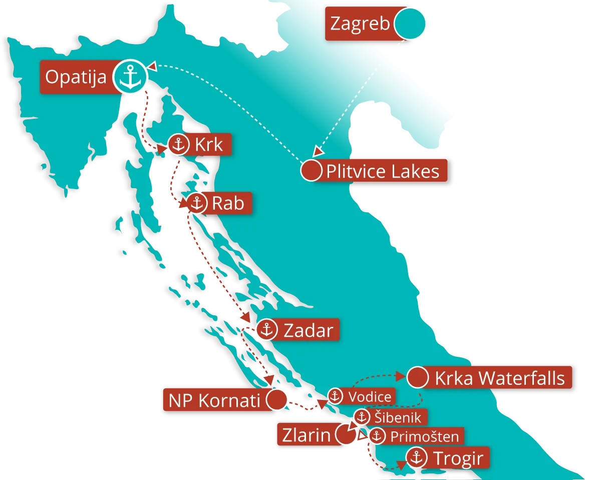 Adriatic Mosaic: from Zagreb to Split featured image