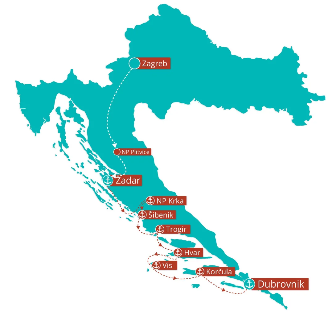 Timeless Dalmatia Extended | Zagreb - Dubrovnik featured image