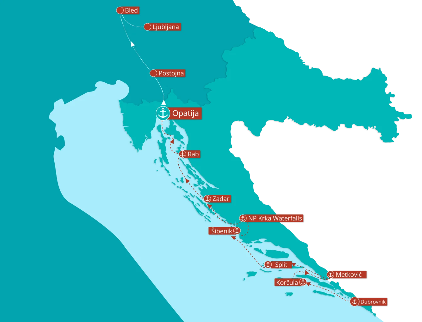 Croatia & Slovenia: Coast to Countryside featured image