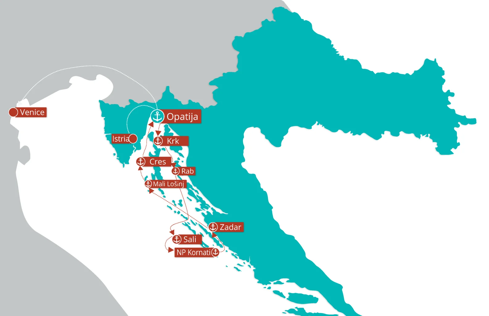 Equator Odyssey: from Opatija to Venice featured image