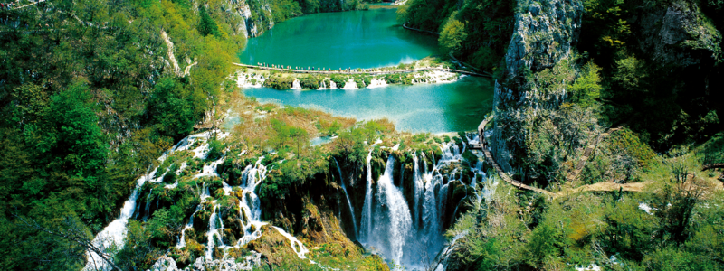 Katarina Line - Plitvice Lakes Waterfall