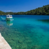 Mljet - boat to the islet